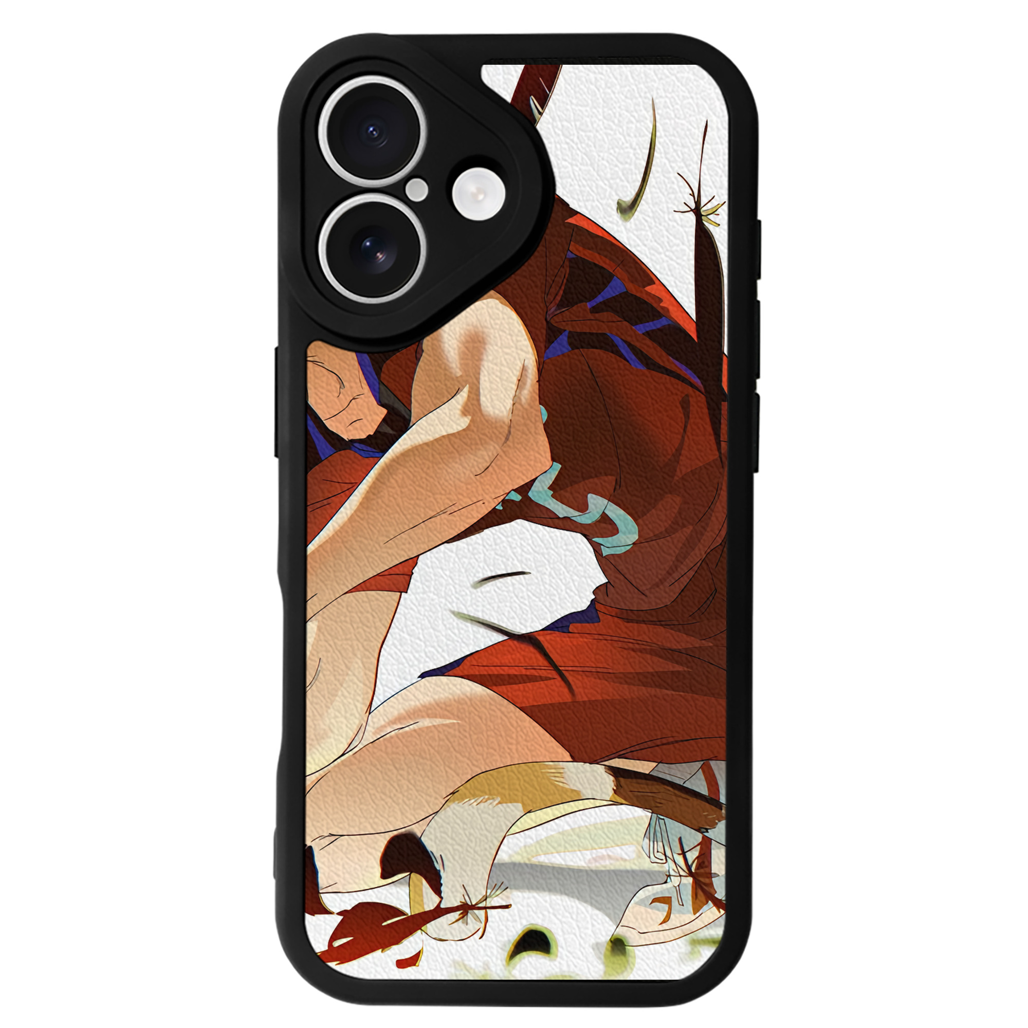 （画像用） ハイキュー!! Haikyu!! 【iPhone 16シリーズ対応】シリコンスマホケース（レザー調） 材質：シリコン